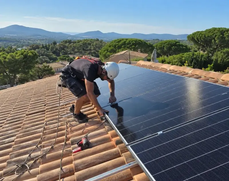 Installateur panneaux solaires Vers-Pont-du-Gard — pose photovoltaïque sur toiture