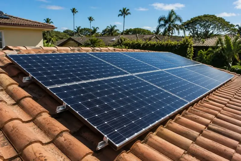 Installation de panneaux solaires à Vers-Pont-du-Gard